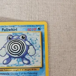 Pokemon TCG Poliwhirl 1999 Base Set Wizards Of The Coast Card 88/102 No Play - Image 5
