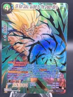 SS Son Goku Guided by the Dragon Balls EX24 Foil Dragon Ball Super Card Game NM - Image 1