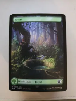 Forest (0306) Final Fantasy Foil MTG NM Magic Land Card - Image 1