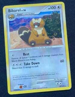 BIBAREL 20/130 Diamond & Pearl Base Set - Non Holo - Pokemon Card HP - Image 1