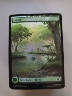 Forest (0308) Final Fantasy Foil MTG Magic Land Card - Image 1
