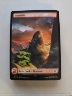 MTG Magic the Gathering Mountain (303/764) Final Fantasy FOIL - Image 1