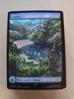 MTG Magic the Gathering Island (298/764) Final Fantasy FOIL - Image 1