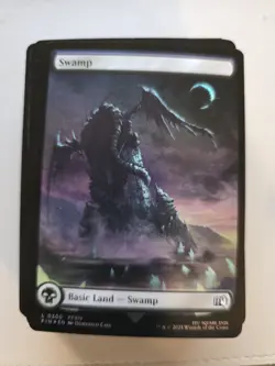 MTG Magic the Gathering Swamp (300/764) Final Fantasy NM FOIL - Image 1