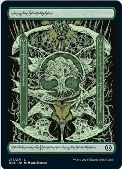 Forest (Foil, Full Art, #271, NM) Phyrexia: All Will Be One (ONE), MTG - Image 1