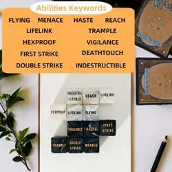 63 PCS MTG Counter Dice Set - AbilityKeyword Counters, -1/+1 Life Counter, Shiel - Image 3