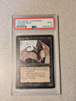 Magic the Gathering MTG Vampire Bats from Legends in a PSA 9 !! - Image 1