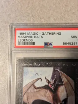 Magic the Gathering MTG Vampire Bats from Legends in a PSA 9 !! - Image 2