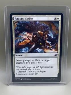 RADIANT STRIKE #0029 Edge Of Eternities MTG COMMON Card NM - Image 1