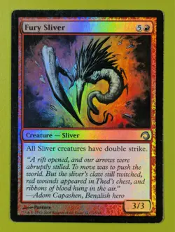 FOIL Fury Sliver x1 Premium Deck Series: Slivers 1x MTG - Image 1