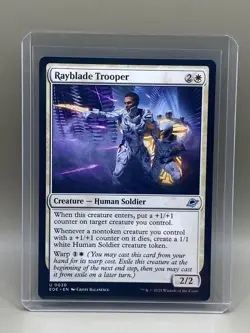 RAYBLADE TROOPER #0030 Edge Of Eternities MTG UNCOMMON Card NM - Image 1