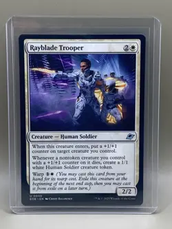 RAYBLADE TROOPER #0030 Edge Of Eternities MTG UNCOMMON Card NM - Image 1