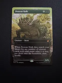 Protean Hulk (Anime Borderless) - Ravnica Remastered English MTG NM Mythic Rare - Image 1