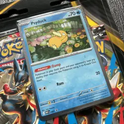 Pokemon TCG Mega Evolution 3 Pack Blister Psyduck | Foil Promo + 3 Booster Packs - Image 5