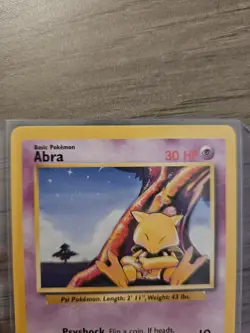 Pokemon Abra #43 1999-2000 Version Excellent Condition Base Set - Image 2