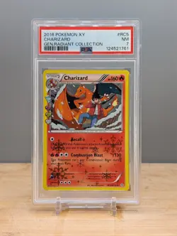 2016 Pokemon Generations Radiant Collection Charizard #RC5 PSA 7 - Image 1