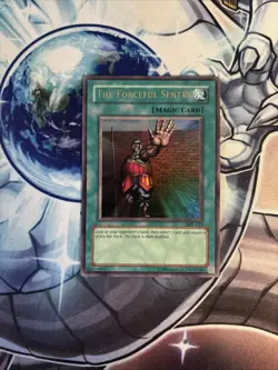 (58) YUGIOH THE FORCEFUL SENTRY MRL-045 ULTRA RARE Unlimited MP/HP - Image 1