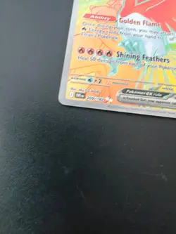 Pokemon TCG Card - Ethans Ho-Oh EX209/182 Full art Destined Rivals NM Condition - Image 2