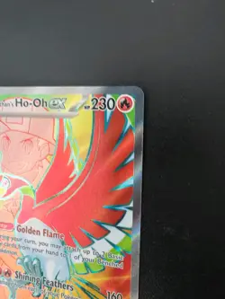 Pokemon TCG Card - Ethans Ho-Oh EX209/182 Full art Destined Rivals NM Condition - Image 4