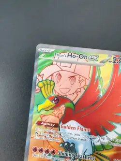 Pokemon TCG Card - Ethans Ho-Oh EX209/182 Full art Destined Rivals NM Condition - Image 5