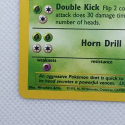 Nidorino 37/102 | Base Set | Non Holo Pokemon Card LP - Image 5