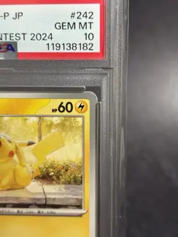 PSA 10 Pikachu 242/SV-P Illustration Contest 2024 SV Promo Japanese Pokemon card - Image 4