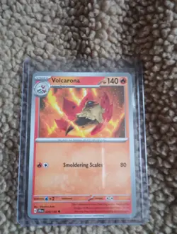 2025 Stage 1 Volcarona Pokemon Training Card Game - Image 1