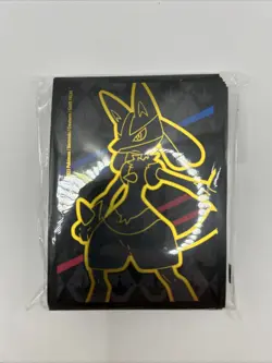 Pokemon Crown Zenith ETB Lucario Premium Card Sleeves 65ct BRAND NEW - Image 2