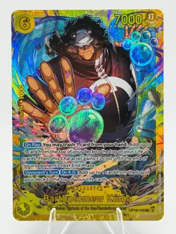 Bartholomew Kuma English SEC OP12-119 Legacy of the Master One Piece Card Game - Image 1