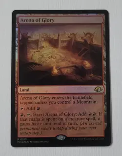 Magic The Gathering: MTG Arena of Glory - Land - Foil (MH3) Rare 0215 - Image 1