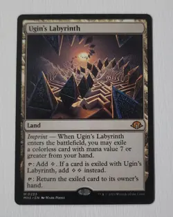 Magic The Gathering: MTG Ugin's Labyrinth - Land NF (MH3) Mythic 0233 - Image 1