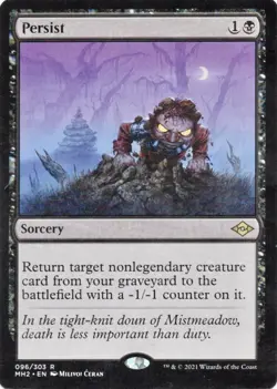 Persist #96 (NM) Modern Horizons 2 MH2 Magic MTG Regular Card - Image 1