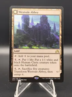 Westvale Abbey #281 (NM) Shadows over Innistrad SOI Magic MTG - Image 1