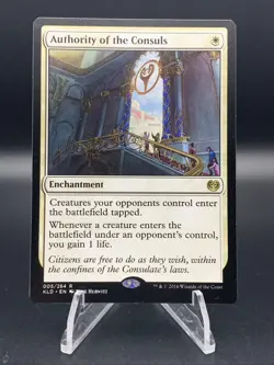 Authority of the Consuls English Kaladesh MTG Magic KLD (005/264) White Rare LP - Image 1