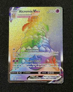 Alcremie VMAX 73/72 Shining Fates Secret Holo Rare - Pokemon TCG - Image 1