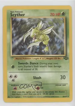 Scyther Pokemon Jungle #26 1999 - Image 1
