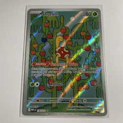 Shuckle 136/132 - Mega Evolution Pokemon Illustration Rare Holo NM - Image 1