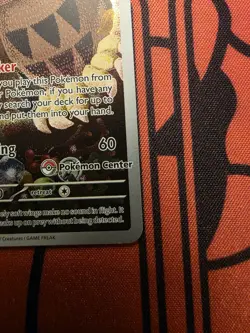 Pokemon TCG Noctowl Pokemon Center Exclusive Stellar Crown Black Star Promo 141 - Image 5