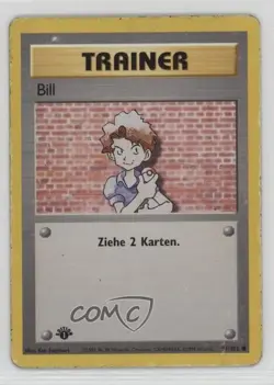 Bill German 1st Ed. Pokemon Base Set #91 1999 - Image 1