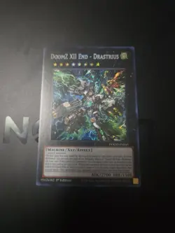 Yugioh Doom of Dimensions - DoomZ XII End - Drastrius - Secret Rare - DOOD-EN045 - Image 1