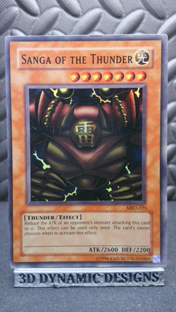 | Yugioh Sanga of the Thunder MRD-025 Super Rare Metal Raiders LP 🔥 | - Image 1