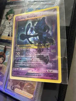 Pokemon Card Large Armored Mewtwo, Shiny Mewtwo, And Mewtwo Gx Lenticular Card - Image 2