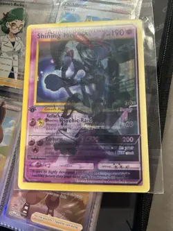 Pokemon Card Large Armored Mewtwo, Shiny Mewtwo, And Mewtwo Gx Lenticular Card - Image 3
