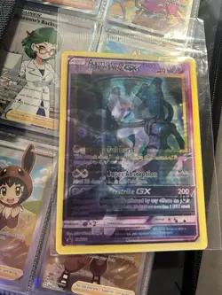Pokemon Card Large Armored Mewtwo, Shiny Mewtwo, And Mewtwo Gx Lenticular Card - Image 4