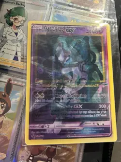Pokemon Card Large Armored Mewtwo, Shiny Mewtwo, And Mewtwo Gx Lenticular Card - Image 5