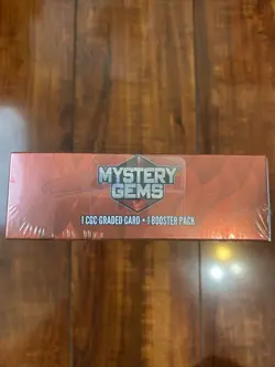 Pokemon Mystery Gems Box 1 CGC Graded Card & 1 Booster Pack! New! Sealed! 💎 - Image 3