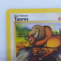 Tauros 47/64 | Base Set Jungle | Non Holo Pokemon Card LP - Image 3