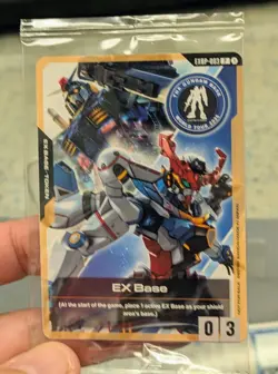 Gundam Base pop-up tour London exclusive card - EX-BASE 03 - Image 1