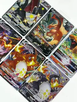 Pokemon 6 card S-Chinese Charizard set - Image 2