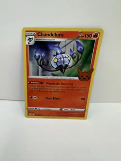 Chandelure 026/196 Halloween 2023 Trick or Trade Holo Rare Pokemon Card - Image 1
